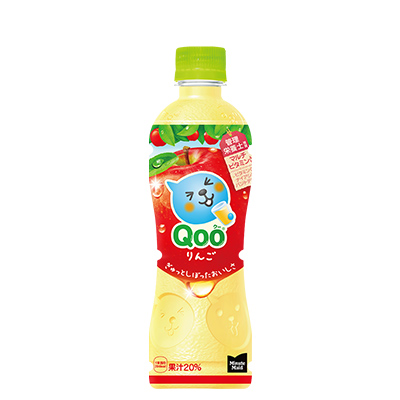 ミニッツメイド Qoo りんご 425mlPET